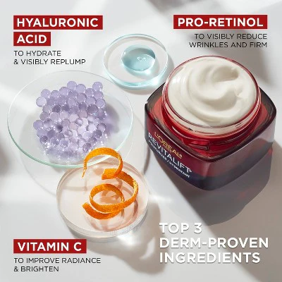 L'Oreal Paris Revitalift Triple Power Anti-Aging Face Moisturizer 1.7oz - Imperfect Box - Image 4