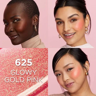 L'Oreal Paris True Match Lumi Le Liquid Blush for Cheeks Glowy Gold Pink 0.33 fl oz - New - Image 3