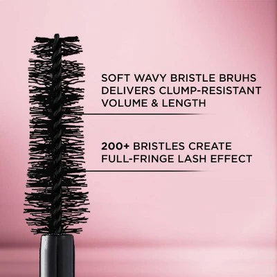 L'Oreal Paris Voluminous Lash Paradise Mascara 201 Black 0.28 fl oz - Imperfect Box - Image 5