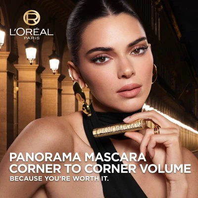 L'Oreal Paris Voluminous Panorama Lengthening Mascara 703 Waterproof Black 0.33 fl oz - Imperfect Box - Image 6