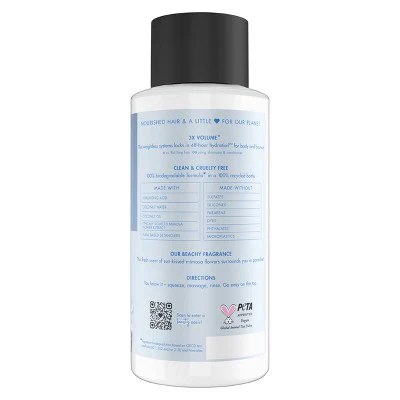 Love Beauty and Planet Coconut Water & Mimosa Flower Conditioner  13.5 fl oz - Imperfect Container - Image 2