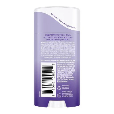 Lume Whole Body Women's Deodorant Invisible Cream Stick Soft Powder Scent 2.2oz - Imperfect Container - Image 2