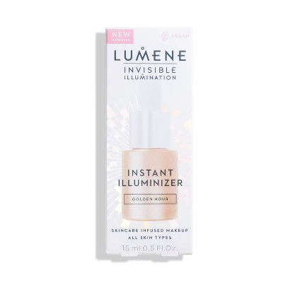 Lumene Invisible Illumination Instant Illuminizer Golden Hour 0.5 fl oz - New - Image 2