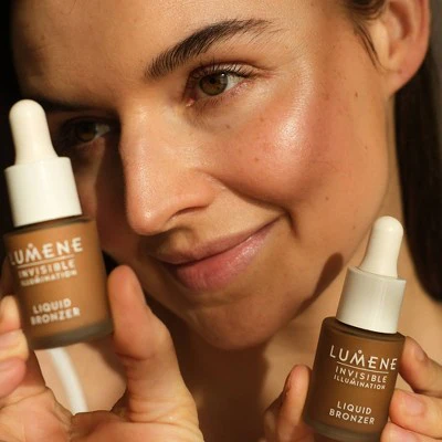 Lumene Invisible Illumination Liquid Bronzer Deep Glow 0.5 fl oz - New - Image 6