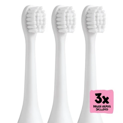 Made by Dentists Kids; Rechargeable Electric Toothbrush with 2 Replacement Toothbrush Heads Cheetah - New - Image 7