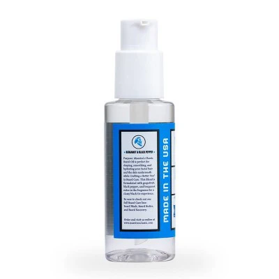 Maestro's Classic Mark of a Man Aromatic Beard Oil 2 fl oz - Missing Lid - Image 3