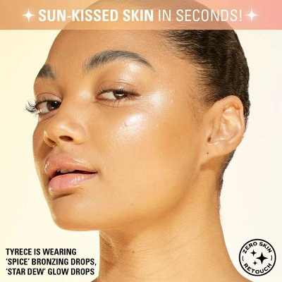Makeup Revolution Bright Light Glow Highlighting Drops Golden Star Dew 0.77 fl oz - New - Image 4