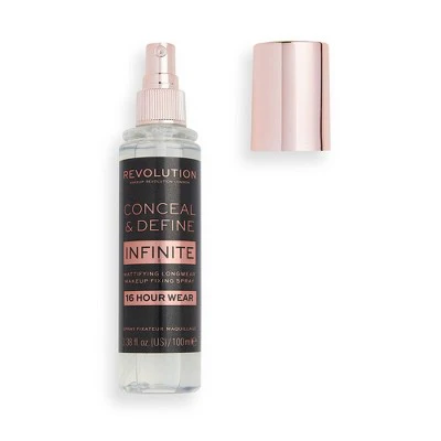 Makeup Revolution Fixing Spray Infinite 3.38 fl oz - Imperfect Container - Image 3