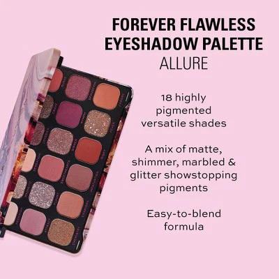 Makeup Revolution Forever Flawless Eyeshadow Palette Allure 0.54oz - Imperfect Box - Image 6