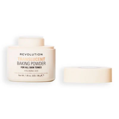 Makeup Revolution Loose Baking Powder Translucent 1.05oz - New - Image 2