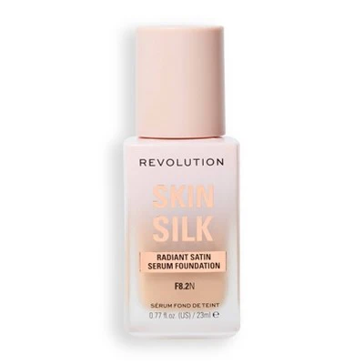 Makeup Revolution Skin Silk Serum Foundation F8.2N 0.77 fl oz - New - Image 3