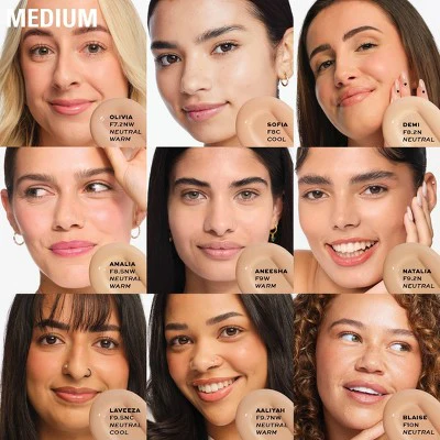 Makeup Revolution Skin Silk Serum Foundation F8.2N 0.77 fl oz - New - Image 4