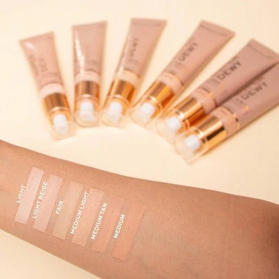 Makeup Revolution SuperDewy Tinted Moisturizer Light 1.85 fl oz - New - Image 6
