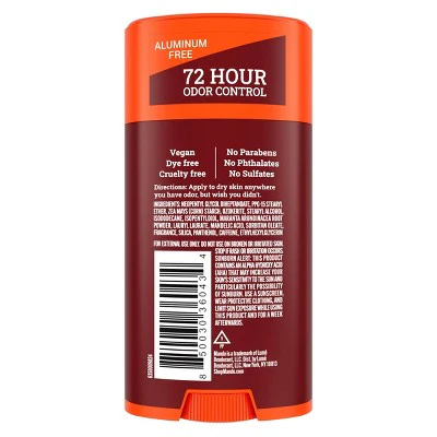 Mando Whole Body Men's Smooth Solid Deodorant Bourbon Leather 2.6oz - New - Image 9