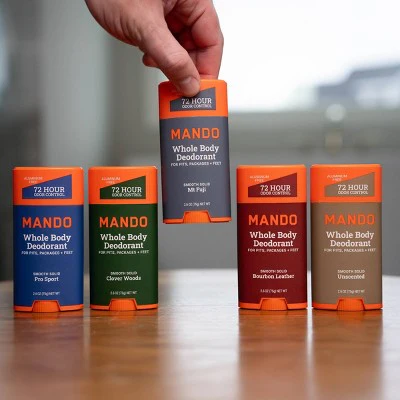 Mando Whole Body Men's Smooth Solid Deodorant Pro Sport 2.6oz - Imperfect Container - Image 10