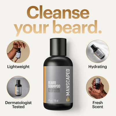 Manscaped Beard Shampoo 4 fl oz - New - Image 3