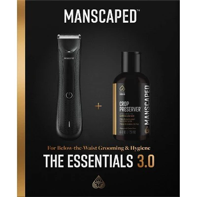 Manscaped Lawn Mower 3.0 Essentials Trimmer Gift Set - New