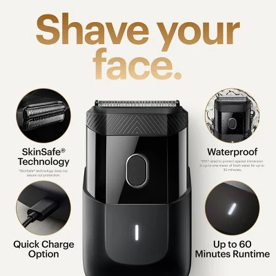 MANSCAPED The Handyman Compact Face Shaver Portable SkinSafe - Imperfect Box - Image 3