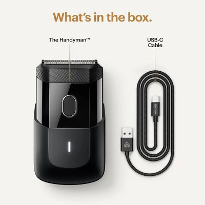 MANSCAPED The Handyman Compact Face Shaver Portable SkinSafe - Imperfect Box - Image 4
