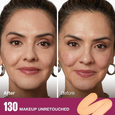 Maybelline Instant Age Rewind Treatment Foundation Makeup 130 Buff Beige 0.68 fl oz - Imperfect Container - Image 3