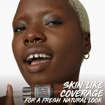 Maybelline Super Stay 24HR Skin Tint Foundation Serum with Vitamin C 375 1 fl oz - Imperfect Container - Image 8