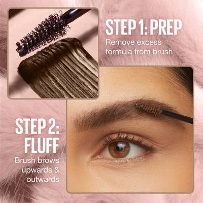 Maybelline Superfluff Volumizing Eyebrow Gel Mousse 003 Medium Brown 0.17 fl oz - Missing Box - Image 6