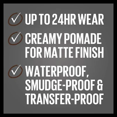 Maybelline Tattoo Studio Waterproof Brow Pomade 374 Soft Waterproof Brown 0.11oz - Imperfect Box - Image 3