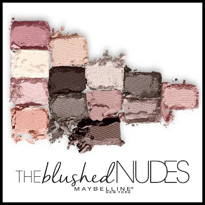 Maybelline The Blushed Nudes Eye Shadow Palette 06 0.34oz - Imperfect Box - Image 3