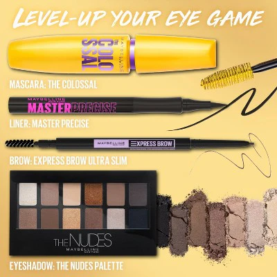 Maybelline The Blushed Nudes Eye Shadow Palette 06 0.34oz - Imperfect Box - Image 7