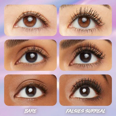 Maybelline The Falsies Surreal Extensions Mascara Blackest Black 0.33 fl oz - New - Image 8