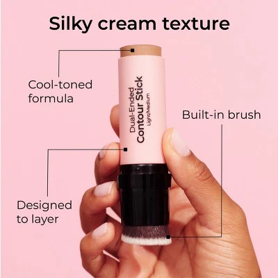 MCoBeauty Dual-Ended Contour Stick Light/Medium 0.5oz - New - Image 6