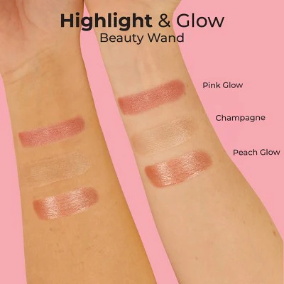 MCoBeauty Highlight & Glow Beauty Wand Champagne Glow - New - Image 6