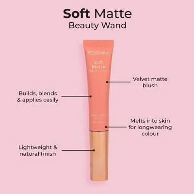 MCoBeauty Soft Matte Beauty Blush Wand Cosmopolitan Blush 0.4 fl oz - New - Image 5