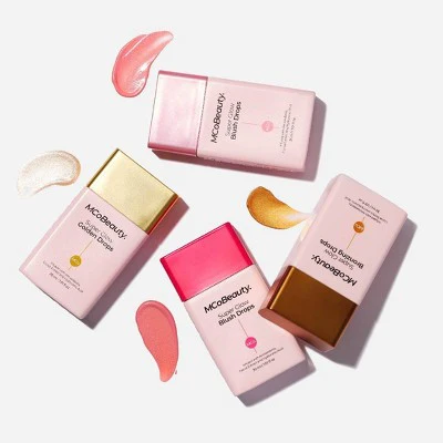 MCoBeauty Super Glow Blush Drops Rose 1.01 fl oz - New - Image 4