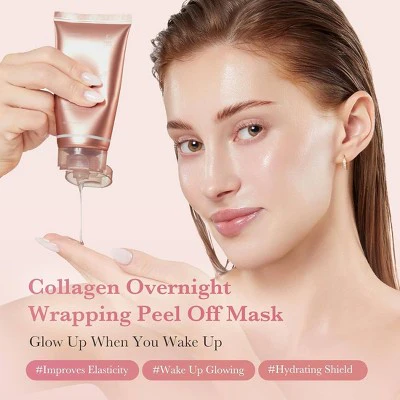 medicube Collagen Night Wrapping Face Mask Korean Skincare 2.53 fl oz - Imperfect Box - Image 3