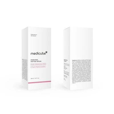 medicube PDRN Pink Peptide Serum Korean Skincare - Imperfect Box - Image 2