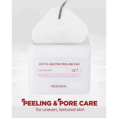 MEDIHEAL Phyto-enzyme Peeling Toner Pads 90ct - New - Image 3