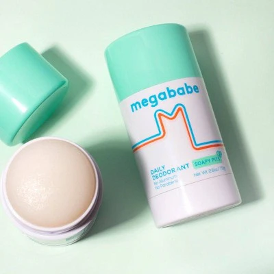 Megababe Soapy Pits Daily Solid Deodorant 2.6oz - New - Image 3