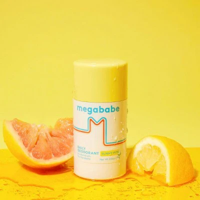 Megababe Sunny Pits Daily Solid Deodorant 2.6oz - New - Image 3