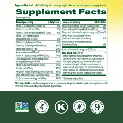 MegaFood Mens Multivitamin 40+ Immune Support 30ct - New - Image 3