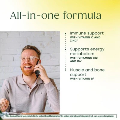 MegaFood Mens Multivitamin 40+ Immune Support 30ct - New - Image 5