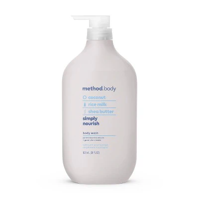 Method Body Wash Simply Nourish 28 fl oz - New