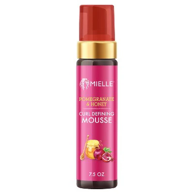 Mielle Organics Pomegranate and Honey Curl Defining Mousse with Hold 7.5 fl oz - Imperfect Container