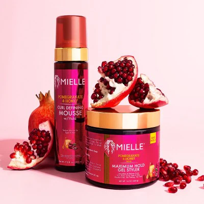 Mielle Organics Pomegranate and Honey Curl Defining Mousse with Hold 7.5 fl oz - Imperfect Container - Image 7