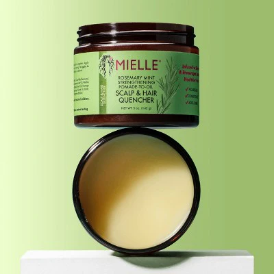 Mielle Organics Rosemary Mint Hair Pomade to Oil Hair & Scalp Quencher 5oz - Imperfect Container - Image 8