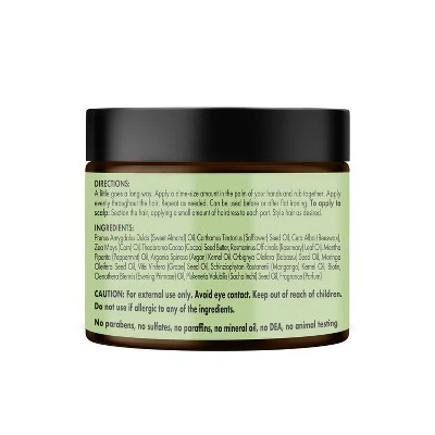 Mielle Organics Rosemary Mint Hair Pomade to Oil Hair & Scalp Quencher 5oz - Imperfect Container - Image 9