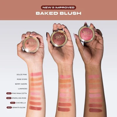 Milani Baked Blush Sparkling Rose - Imperfect Container - Image 4