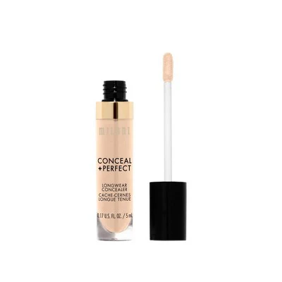 Milani Conceal + Perfect Longwear Concealer 110 Nude Ivory 0.17 fl oz - New - Image 4