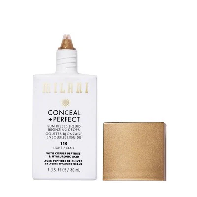 Milani Conceal + Perfect Sun Kiss Bronzing Drops Light 1 fl oz - New - Image 3