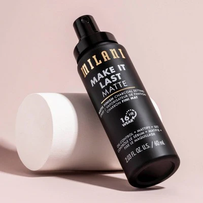 Milani Make It Last Matte Finish Charcoal Setting Spray 2.03 fl oz - New - Image 6